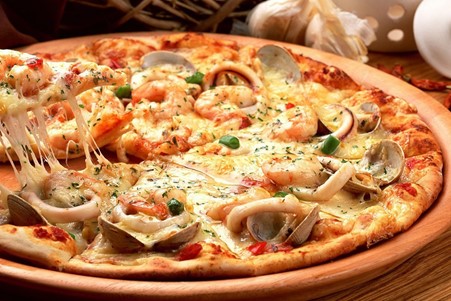 Pizza Fruits de Mer Grande